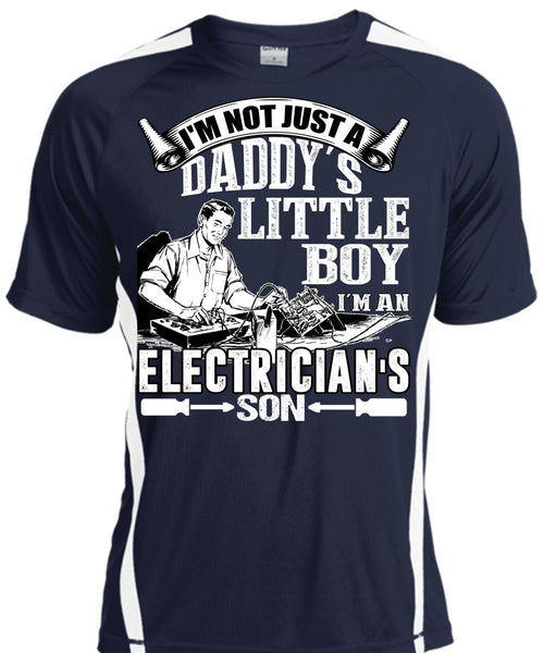 I'm An Electrician's Son T Shirt, Daddy's Little Boy T Shirt, Cool Shirt