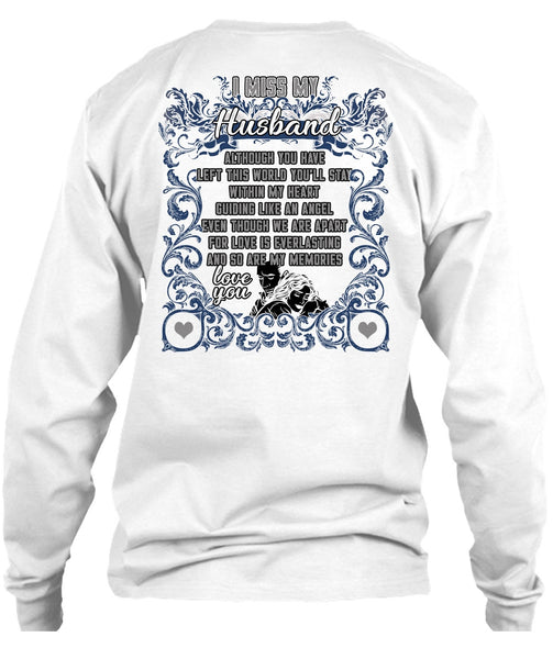 I Miss My Husband T Shirt, I Love Husband T Shirt