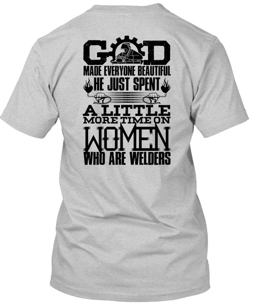 Women Who Are Welders T Shirt, I Love Welder T Shirt