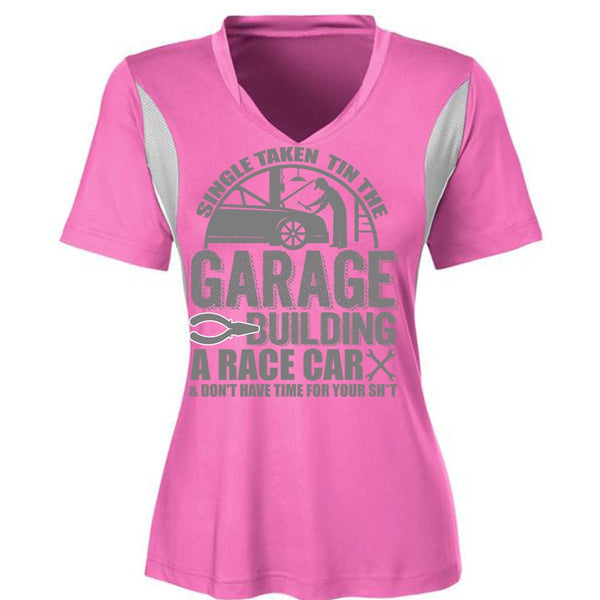 Garage Building A Race Car T Shirt, I Love Mechanic T Shirt, Awesome T-Shirts