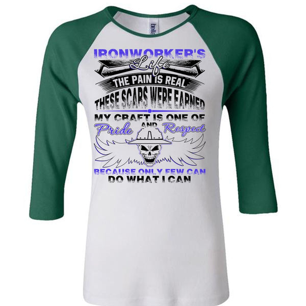 Ironworker's Life T Shirt, Being An Ironworker T Shirt, Awesome T-Shirts