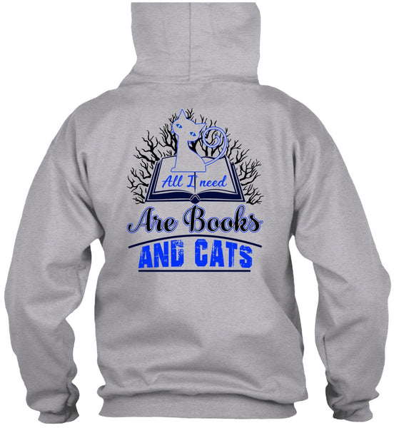 All I Need Are Books And Cats T Shirt, I Love Cat T Shirt