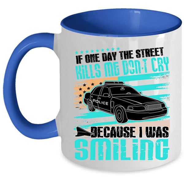 Funny Gift For Police Officer Coffee Mug, Awesome Policeman Accent Mug