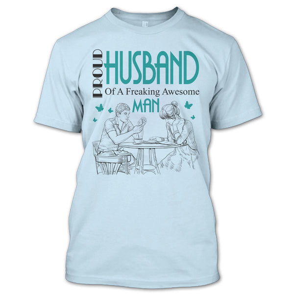 Proud Husband T Shirt, Love T Shirt