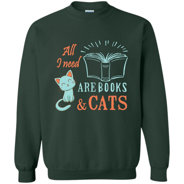 I Love My Cat T Shirt, I'm A Coolest Book Reader Sweatshirt