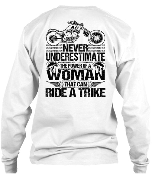 Ride A Trike T Shirt, I Love Biker T Shirt