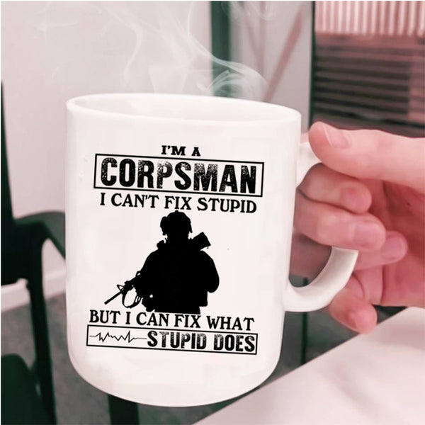 Cool Gift For Corpsman Coffee Mug, I'm A Corpsman Cup