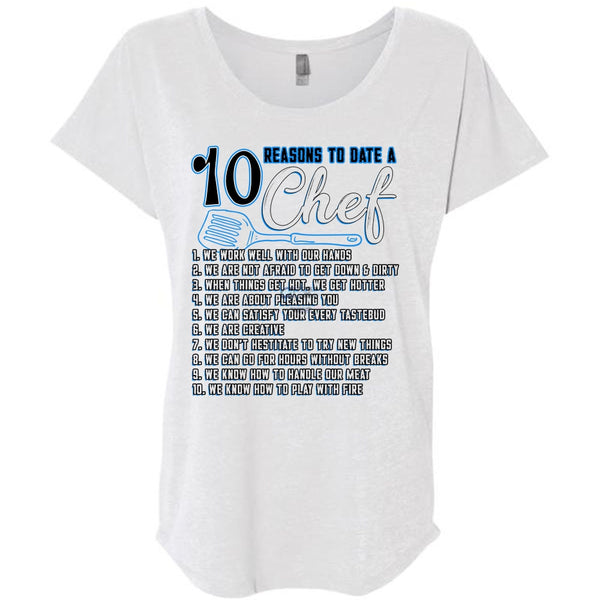 10 Reasons To Date A 10 Chef T Shirt, Being A Chef T Shirt, Awesome T-Shirts