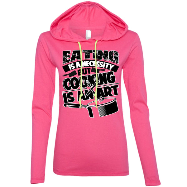 Eating Is A Necessity T Shirt, I Love Cooking T Shirt, Awesome T-Shirts