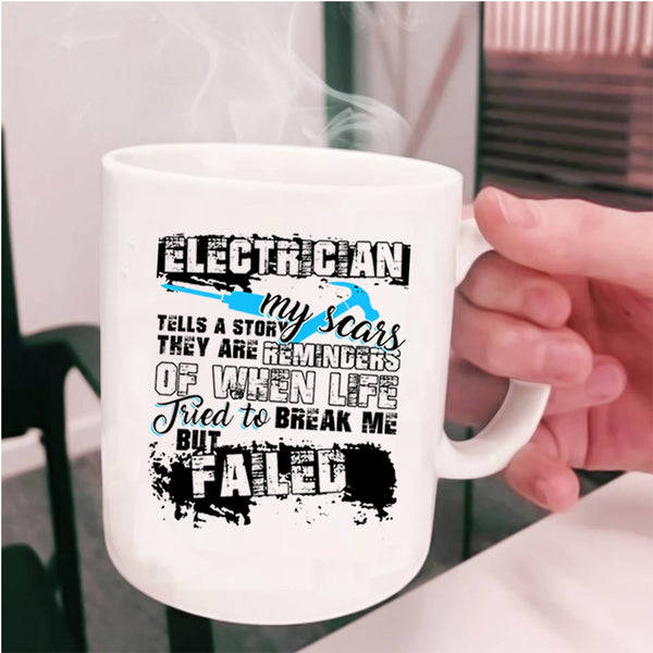 Funny Gift For Electricians Coffee Mug, Electrician Cup