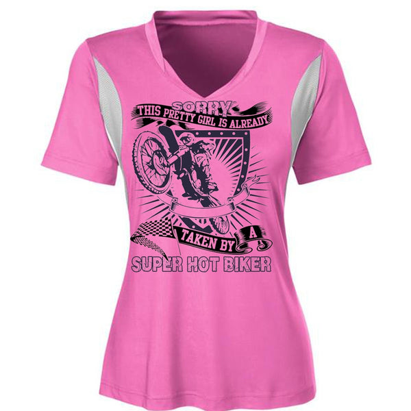 Taken By A Hot Biker T Shirt, I Love Biking T Shirt, Awesome T-Shirts