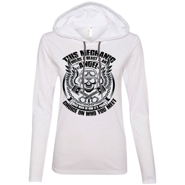 A black t-shirt with the shopify logo