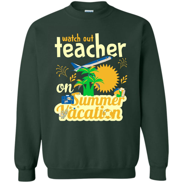 I'm A Coolest Teacher T Shirt, Funny Summer Vacation Sweatshirt