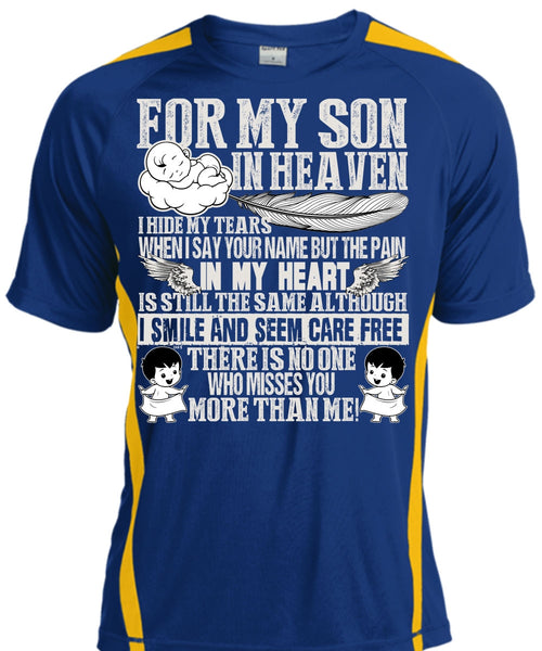 For My Son In Heaven T Shirt, Pain In My Heart T Shirt, Cool Shirt
