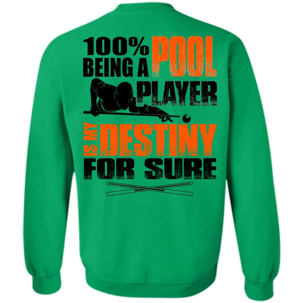 I Love Pool T Shirt, Being A Pool Player Sweatshirt