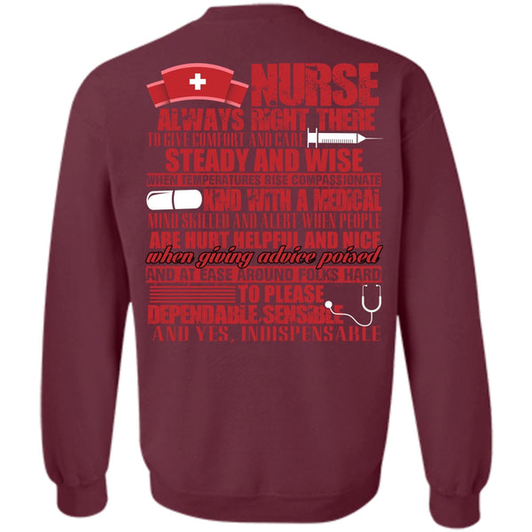 Kind With A Medical T Shirt, I Love Nurse Sweatshirt