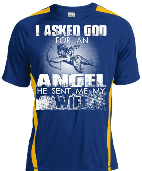 He Sent Me My Wife T Shirt, God For An Angel T Shirt, Cool Shirt