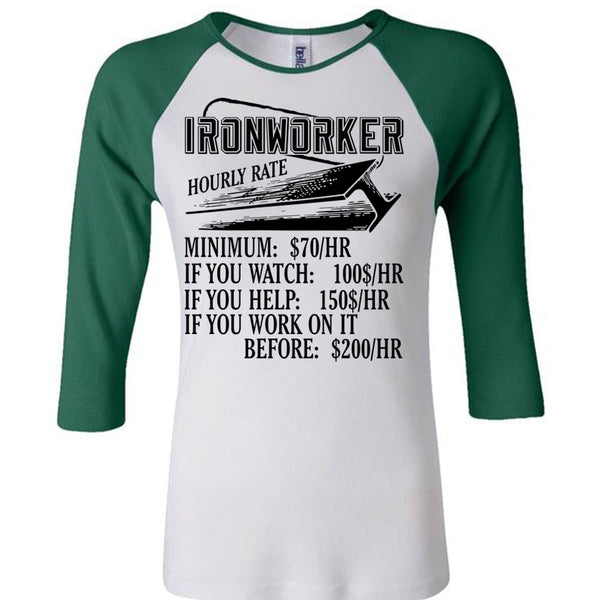 Ironworker Hourly Rate T Shirt, I Love Ironworker T Shirt, Awesome T-Shirts
