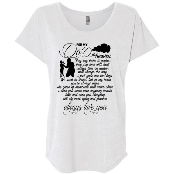 For My Dad In Heaven T Shirt, I Love Dad T Shirt, Awesome T-Shirts