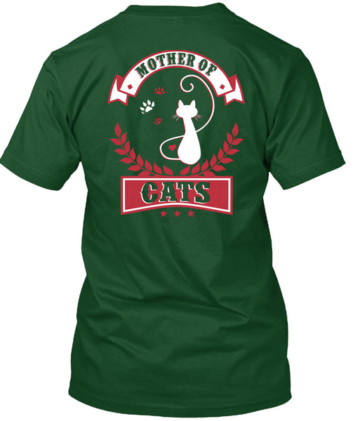 Mother Of Cats T Shirt, I Love My Cat T Shirt
