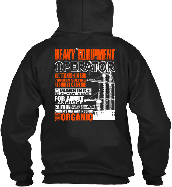 Heavy Equipment Operator T Shirt, Problem Solving T Shirt