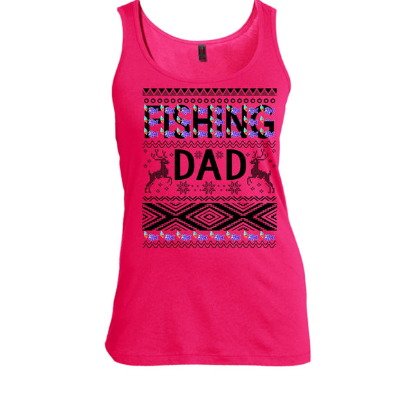 Fishing Dad T Shirt, Merry Christmas Gift Tank Top