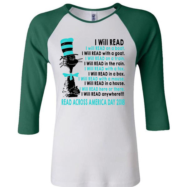 The Cat in the Hat T Shirt, I Will Read With A Mouse T Shirt, Read Across America Day 2018 T Shirt, Awesome T-Shirts