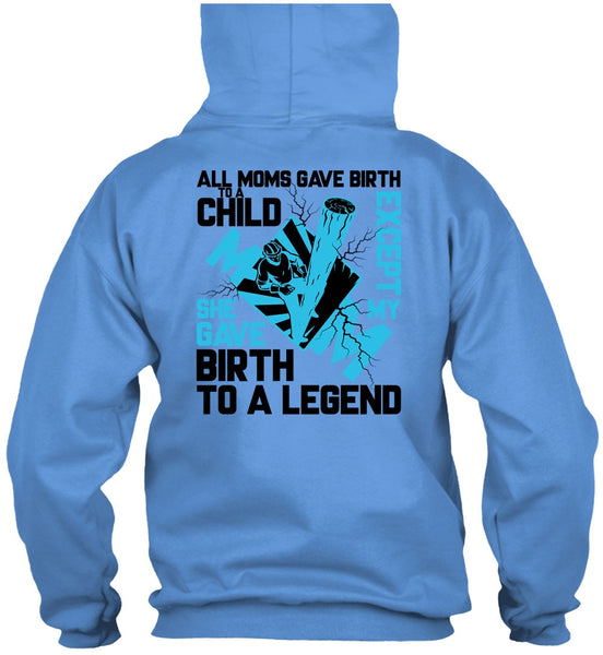 All Moms Gave Birth To A Child T Shirt, I Love Lineman T Shirt