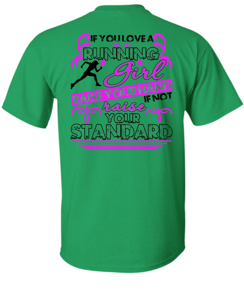 You Love Running Girl T Shirt, I Love Running T Shirt
