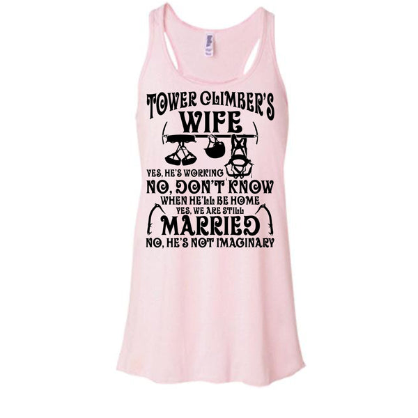 Tower Climber's Wife T Shirt, Coolest Tower Climber Husband T Shirt, Awesome t-shirts