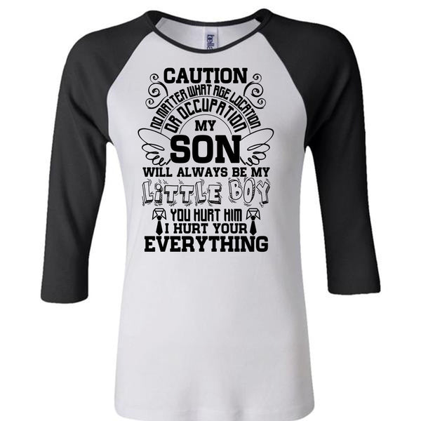 My Son Will Always Be My Little Boy T Shirt, I Love Son T Shirt, Awesome T-Shirts
