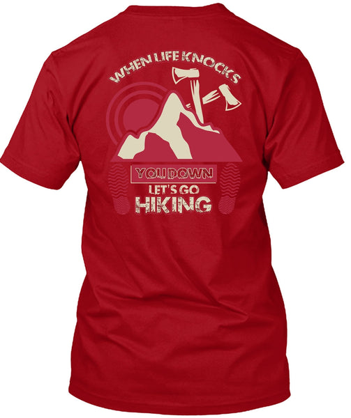 Let's Go Hiking T Shirt, I Love Hiking T Shirt
