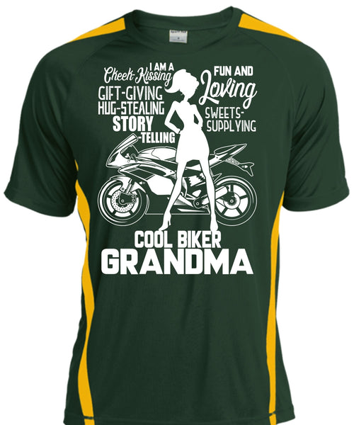 Cool Biker Grandma T Shirt, Being A Biker T Shirt, Cool Shirt