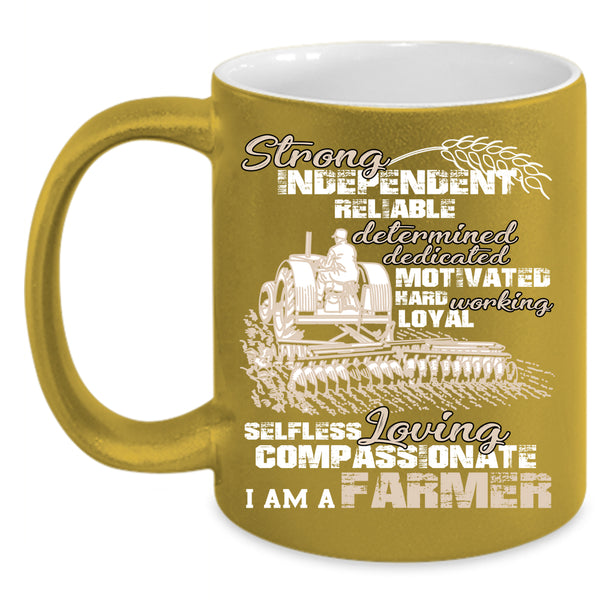 I Am A Farmer Coffee Mug, Cute Gift For Farmer Coffee Cup