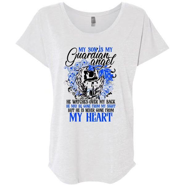 My Son Is My Guardian Angel T Shirt, I Love Son T Shirt, Awesome T-Shirts