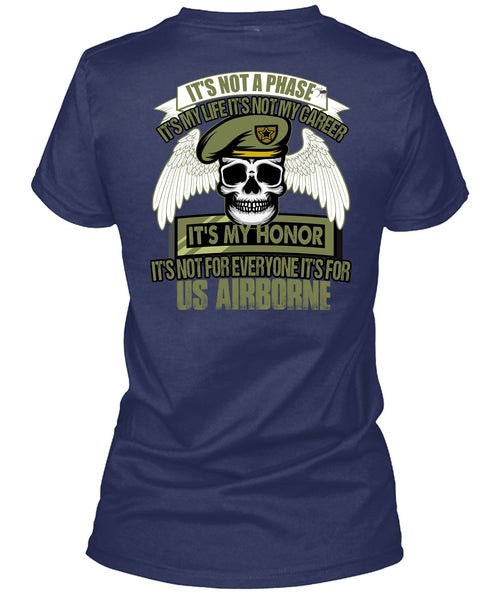 It's For US Airborne T Shirt, It's Not My Career T Shirt