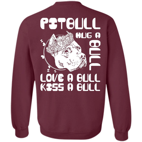 Love A Bull T Shirt, I Love Pit Bull Sweatshirt