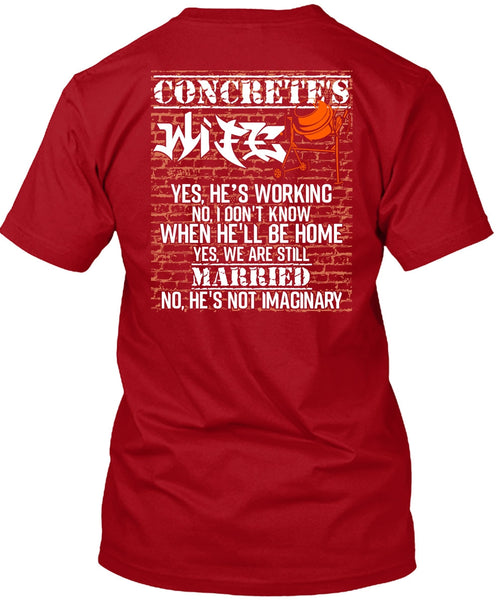 Concrete's Wife T Shirt, We Are Still Married T Shirt