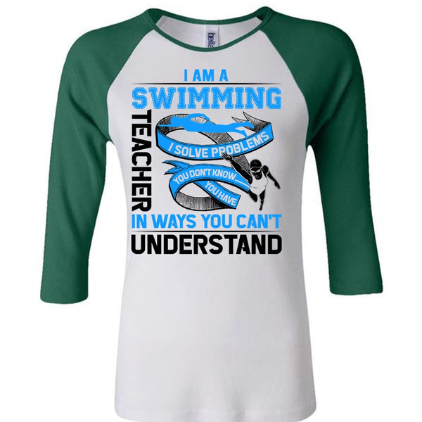 I Am A Swimming Teacher T Shirt, Being A Swimming T Shirt, Awesome T-Shirts