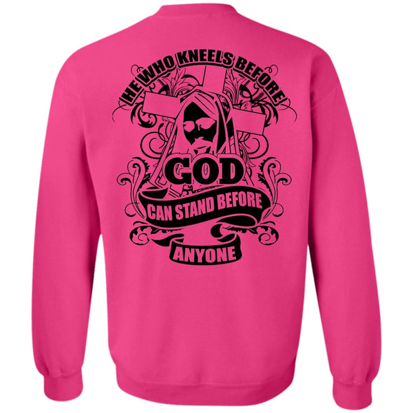 I Love Jesus T Shirt, God Can Stand Before Anyone Sweatshirt