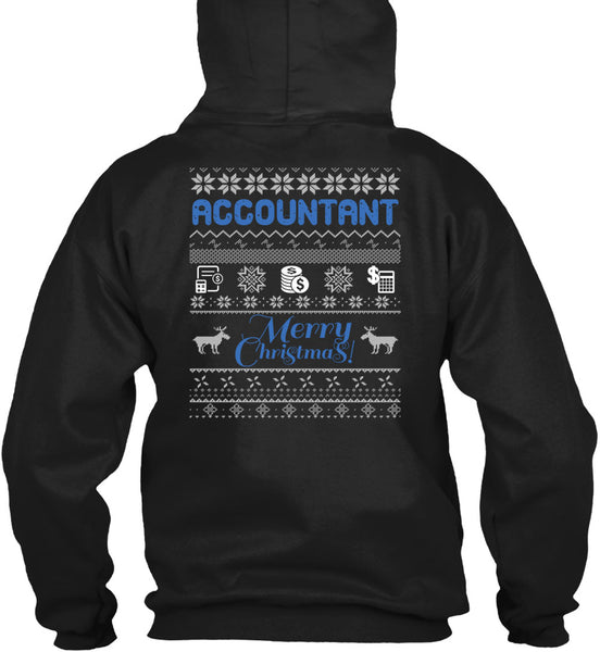 Accountant Merry Christmas T Shirt, Being An Accountant T Shirt