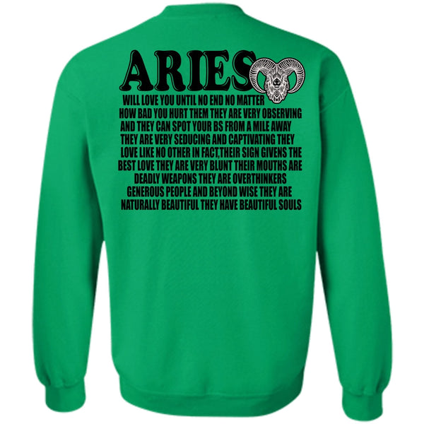 I Love Aries T Shirt, Aries Will Love You Sweatshirt