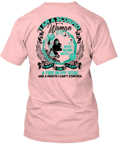 I Am A Scorpio Woman T Shirt, I Love Scorpio T Shirt