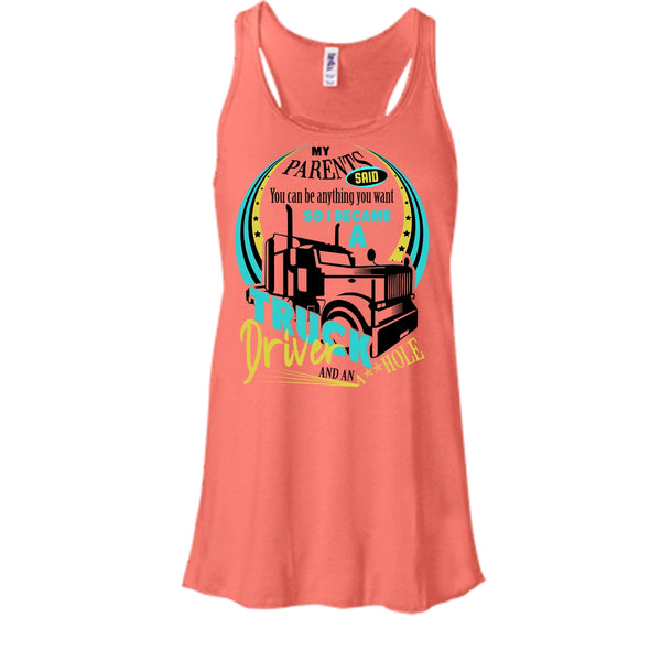 I Became A Truck Driver T Shirt, Coolest Trucker Ever Tank Top