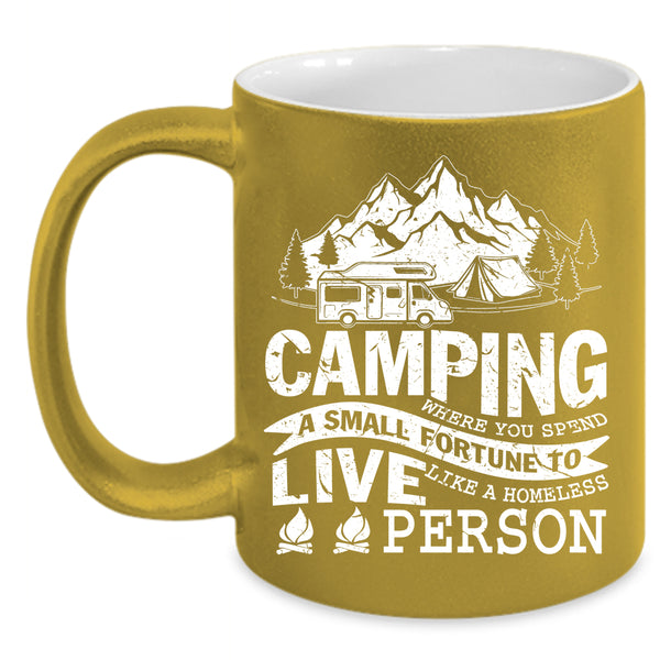 Camping Coffee Mug, Cool Gift For Camper Coffee Cup