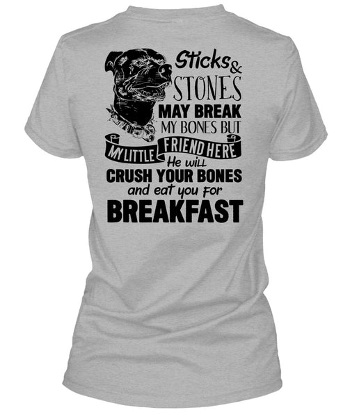 You For Breakfast T Shirt, I Love Pit Bull T Shirt