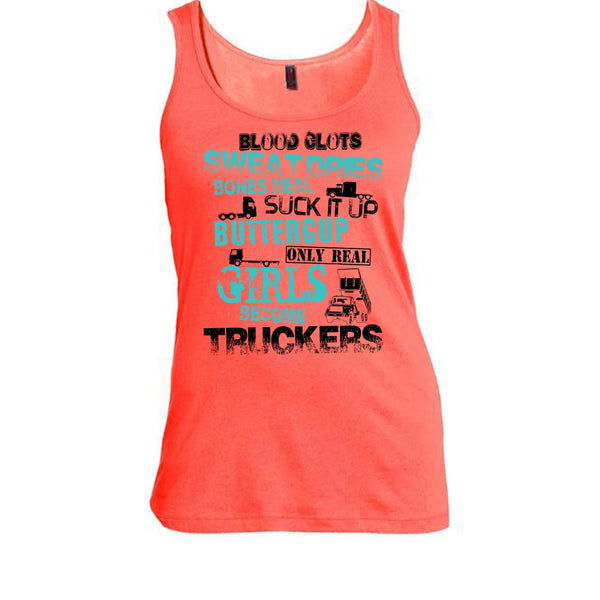 Only Rel Girls Become Truckers T Shirt, Truck Driver T Shirt, Awesome t-shirts