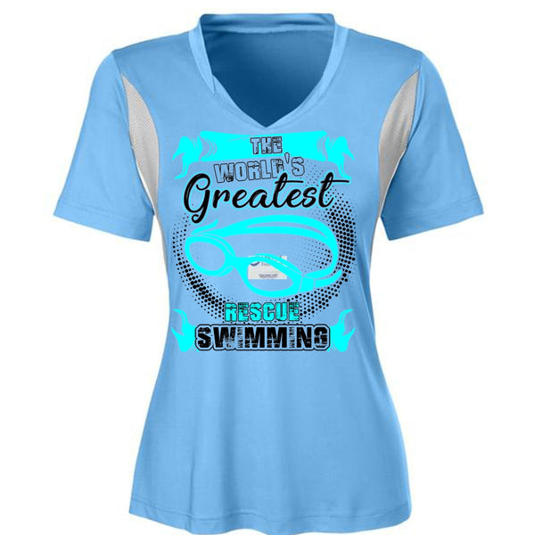 The World's Greatest Rescue Swimming T Shirt, I Love Swimming T Shirt, Awesome T-Shirts