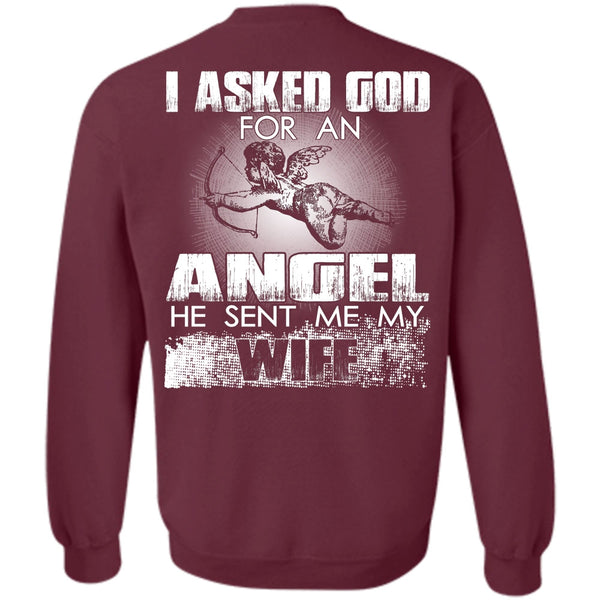 God For An Angel T Shirt, I Love Wife Sweatshirt