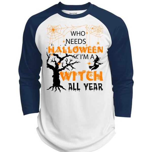 Who Needs Halloween T Shirt, I Love You Pumpkin T Shirt, Awesome T-Shirts  (Polyester Game Baseball Jersey)
